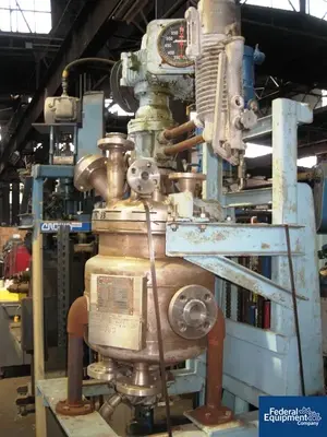 USED Pfaudler 10 Gal Pfaudler Reactor, 316L S/S, 60/90#