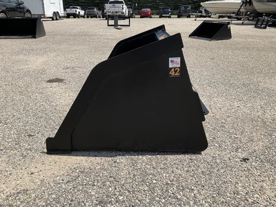 Used TOMAHAWK 42" DINGO SNOW/ MULCH BUCKET Skid Steer Buckets Michigan US | Miedema Asset Management Group #1342515
