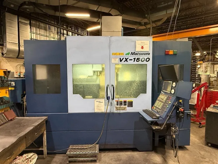 Used 2016 MATSUURA VX-1500 Vertical Machining Centers Quebec CA | ListingHippo #1232902