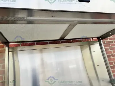 Used TERRA UNIVERSAL 2001-32-50474 STAINLESS STEEL LAMINAR FLOW HOOD 74" Fume Hoods California US | Equipment Lab #1399317
