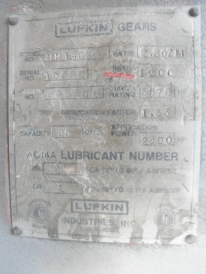 USED LUFKIN NM1402C