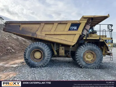 Used 2006 CATERPILLAR 775E Dump trucks Oklahoma US | Proxy Equipment #1381674