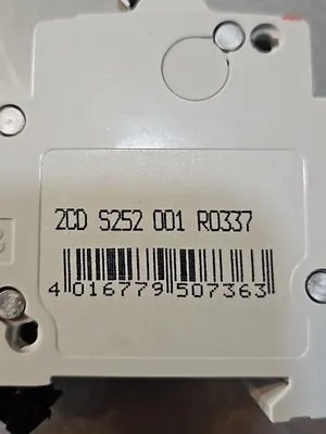 ABB Circuit Breaker S202-K4A 2-Pole. Loc 4C-3