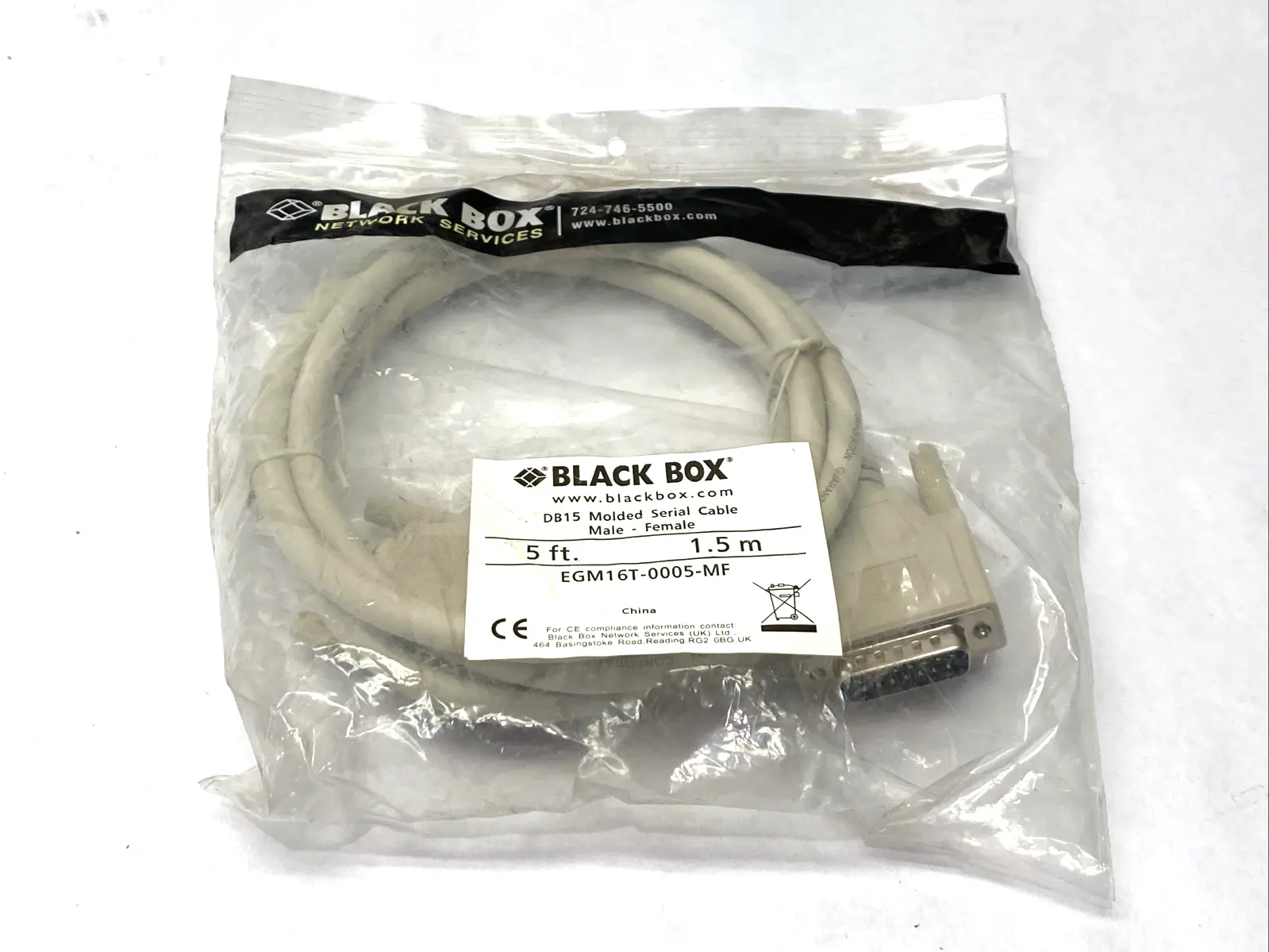 NEW BLACK BOX BLACK BOX EGM16T-0005-MF