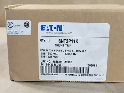 New | in-Stock EATON SNT3P11K Switchgears British Columbia CA | Lenmark #238962