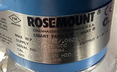 USED Rosemount 3051CG1A52A1AM5