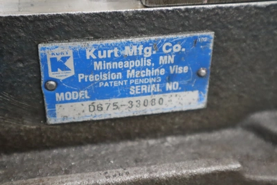 Used KURT WORKHOLDING SOLUTIONS D-675 Vises Minnesota US | Machinesused.com #1505705