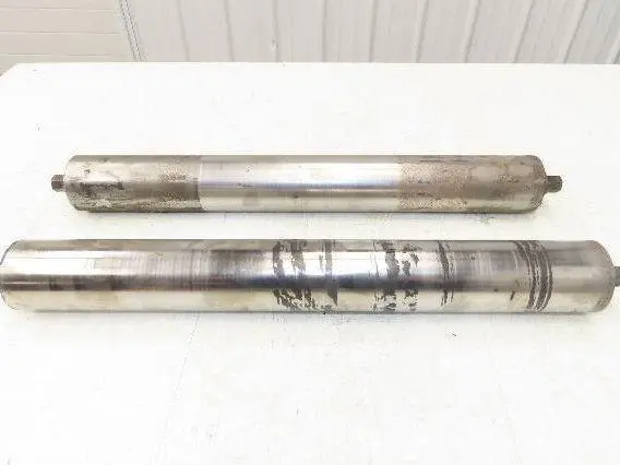 Hytrol 2.5" Snub Idler Roller 24" Hytrol Conveyor 21"BF 11/16" Hex Lot of 2
