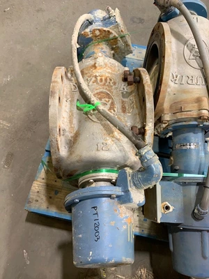 Dezurik 12" PPE Basis Weight Valve Stainless Material