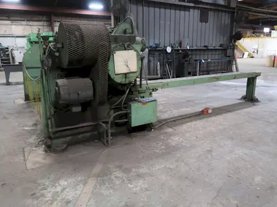 12' X 3/8" LODGE & SHIPLEY MODEL 0612 MECHANICAL POWER SQUARING SHEAR: STOCK 11410