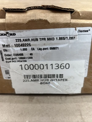 NEW Rexnord 225.AMR.HUB TPR MKD 1.865/1.867
