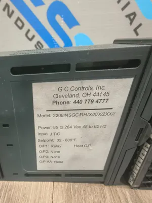 Used GC Controls Inc. 2208/NSGC/RH/X/X/X/2XX// Temperature Controls South Carolina US | ESS Industrial Equipment Sales #1260369