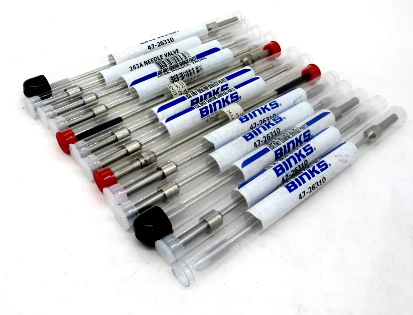NEW LOT OF 13 BINKS 47-26310 NEEDLE VALVE 263A 4726310