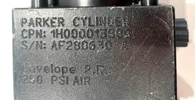 NEW PARER 1H000013889 AIR CYLINDER 2"BORE 4" STROKE 2.00CBB2ALU14AC4.000