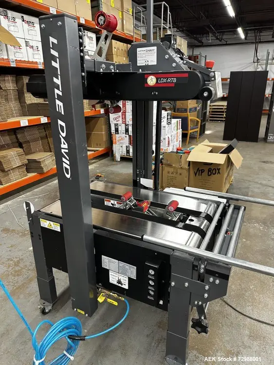 Used LITTLE DAVID LDX-RTB Case Sealers - Tapers Illinois US | Aaron Equipment #87084