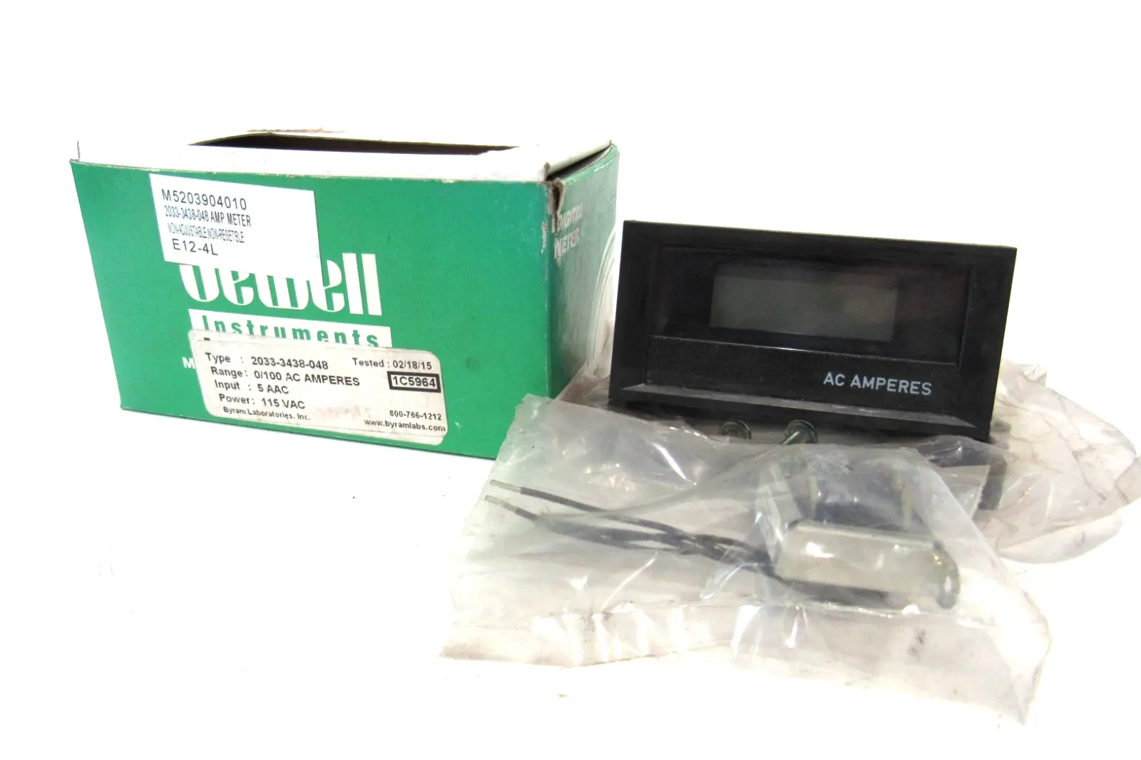 NEW JEWEL 2033-3438-048 DIGITAL METER 20333438048