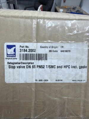 NEW Danfoss 3184.2002