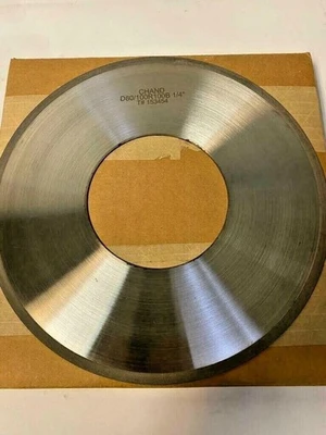 Diamond Cut Off Grinding Wheel 12” x .070" x 5” Bore CHAND D80/100R100B 1/4"