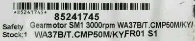 NEW SEW EURODRIVE WA37B/TCMP50M/KY/RH1M/SM1 GEAR MOTOR 85241745