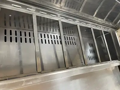 Used Turbo Air Used 44" Turbo Air TPR-44SD Super Deluxe Refrigerated Pizza Prep Table 120V - CC Food Prep Tables Illinois US | Falcon Restaurant Supply #1374983