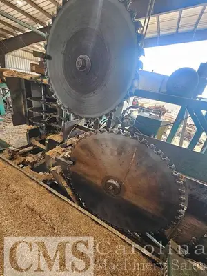 USED HELLE 5-HEAD BLOCK SAWMILL
