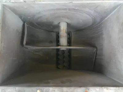 SPC6287  Feeder 1" K-Tron screw feeder Stainless Steel Contact Parts
