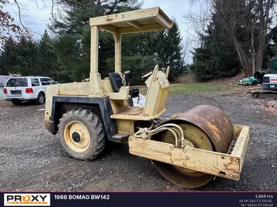 Used 1988 BOMAG BW142 Single Drum Rollers New Jersey US | Proxy Equipment #1384910