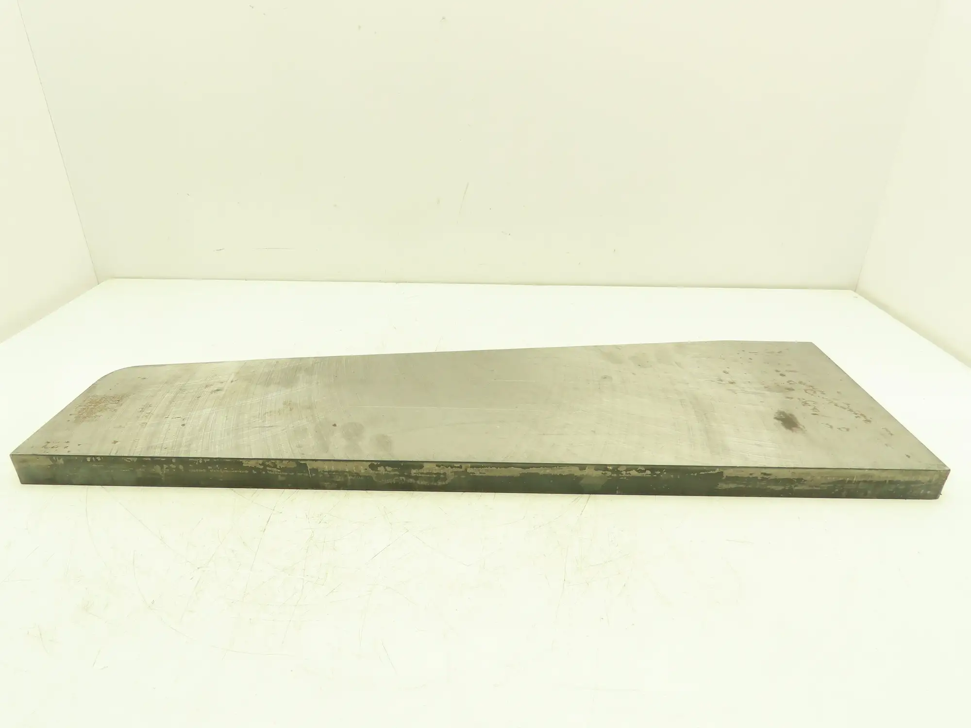 Machining Steel Flat Ground Bar Stock 1" Thick x 25.5"L  5" to 8" Angled Width