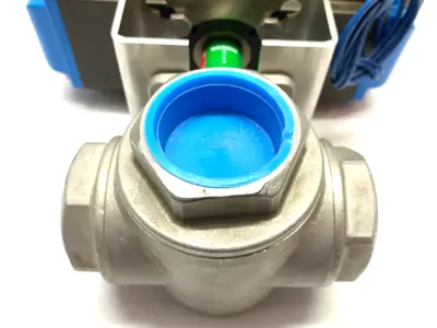 New | in-Stock MARWIN UT SERIES PNEUMATIC BALL VALVE ACTUATOR ASSEMBLY 1-1/2" 3-WAY Linear Actuators | Maverick Industrial Sales #1113083