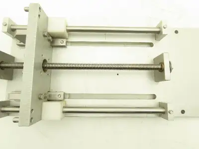 Ball Screw Manual Linear Actuator Hand Crank 9-1/2" Travel