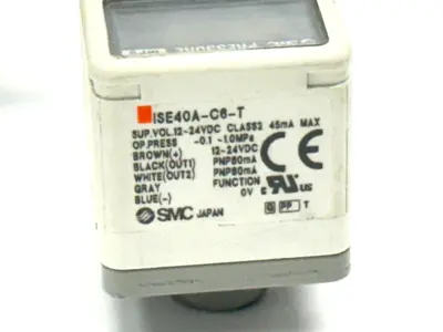 ISE40A-C6-T | SMC  Digital Pressure Switch 12-24V - Used