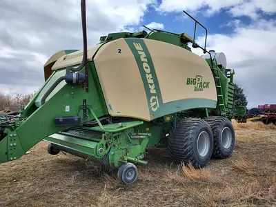USED 2009 KRONE BP12130XC