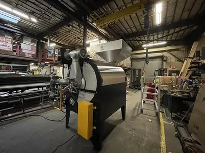 Bauer 322 1000 lb/hr Batch Dry Nut Roaster