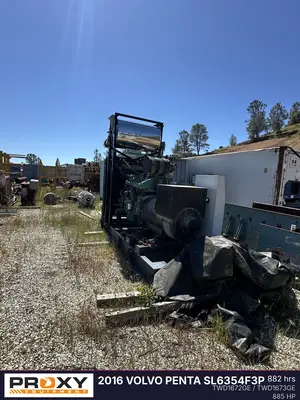 Used 2016 VOLVO PENTA SL6354F3P Generators California US | Proxy Equipment #1426000