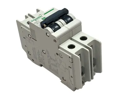 USED SCHNEIDER ELECTRIC MULTI 9 30A C-CURVE MINIATURE BREAKER BOX OF 5