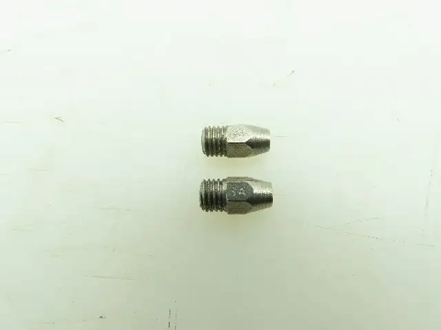 AGF 8A Oxy/Gas Single Hole Flame Burner Tip  1/4-27  LOT OF 2