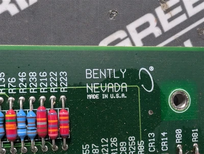 Bently Nevada PWA140720-01 Dual Vibration Monitor Main Board 3300/16 Rev. F Used