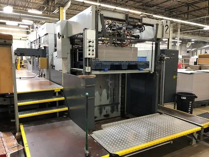 Used 1986 BOBST SP 130 ER DIE CUTTER BLANKER _UNKNOWN_ Die Cutters | Paper Converting Equipment #395880