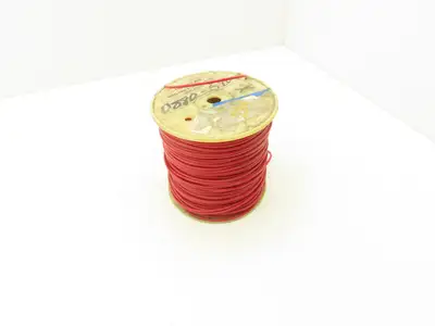 Polyconn 1C-157-05 RED 95A PUR Polyurethane Red Hose Tubing  500' Roll 1/8X1/16"
