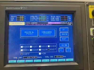 2008 TOSHIBA ISGS500WV21-27B Injection Molding Horizontal/Vertical | Machinery Network (3)