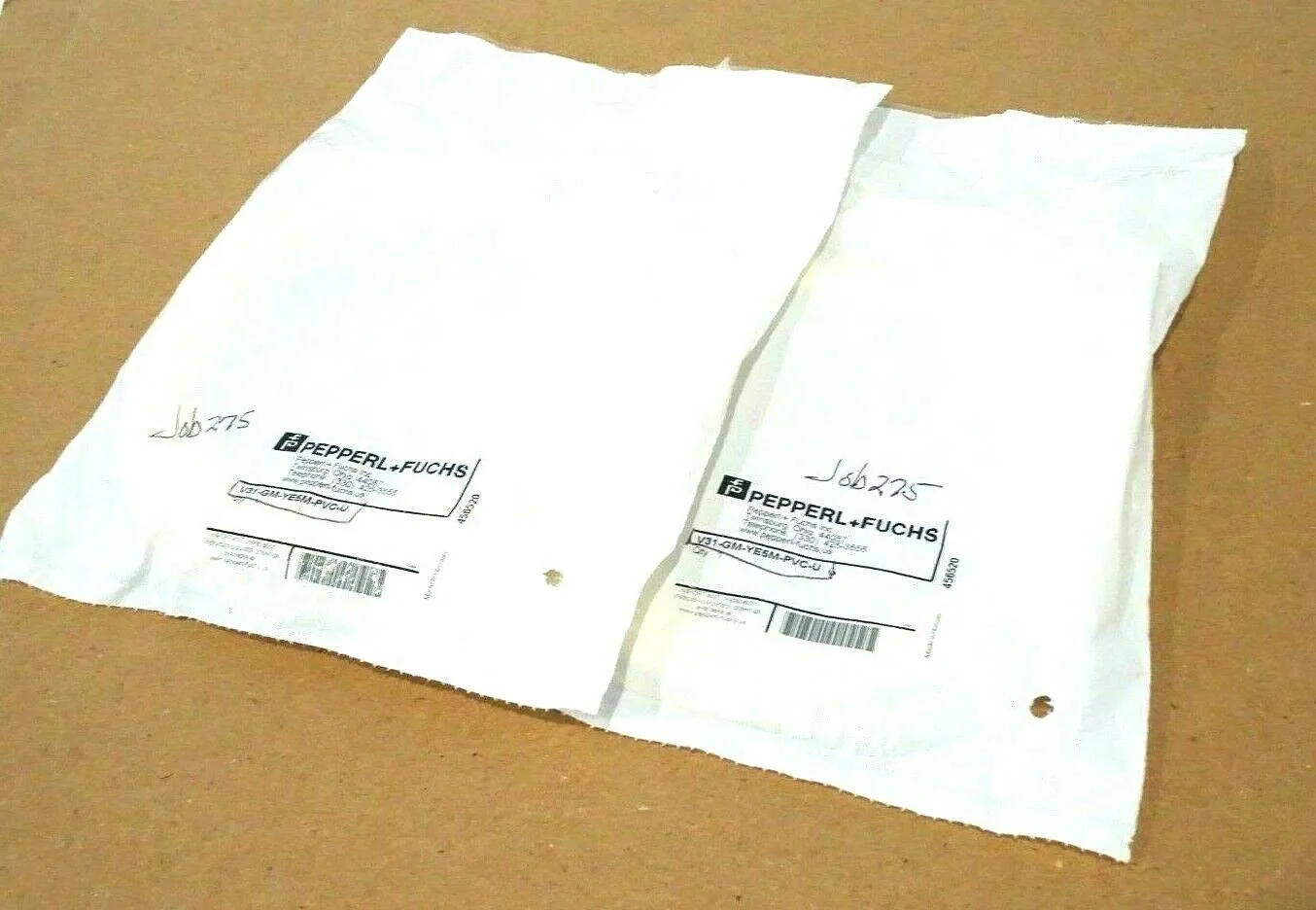 2 NEW PEPPERL FUCHS V31-GM-YE5M-PVC-U CABLE V31GMYE5MPVCU