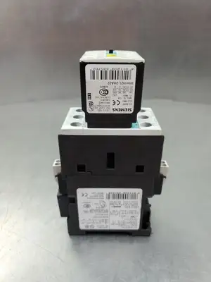 SIEMENS 3RT10263B..0 SIRIUS CONTACTOR w/3RH19212HA22 Module. 4D48