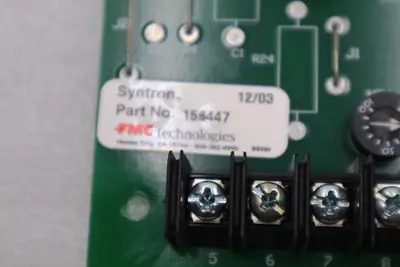 NEW FMC 156447 SYNTRON CONTROL BOARD CIRCUIT BOARD STOCK H1386