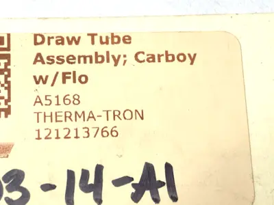 USED THERMA-TRON DRAW TUBE FLOAT LEVEL SENSOR ASSEMBLY