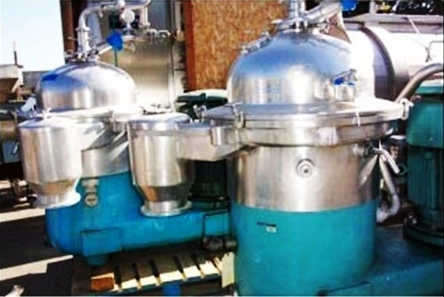 (2) Westfalia SAMR 15037 clarifier centrifuges, 316SS.