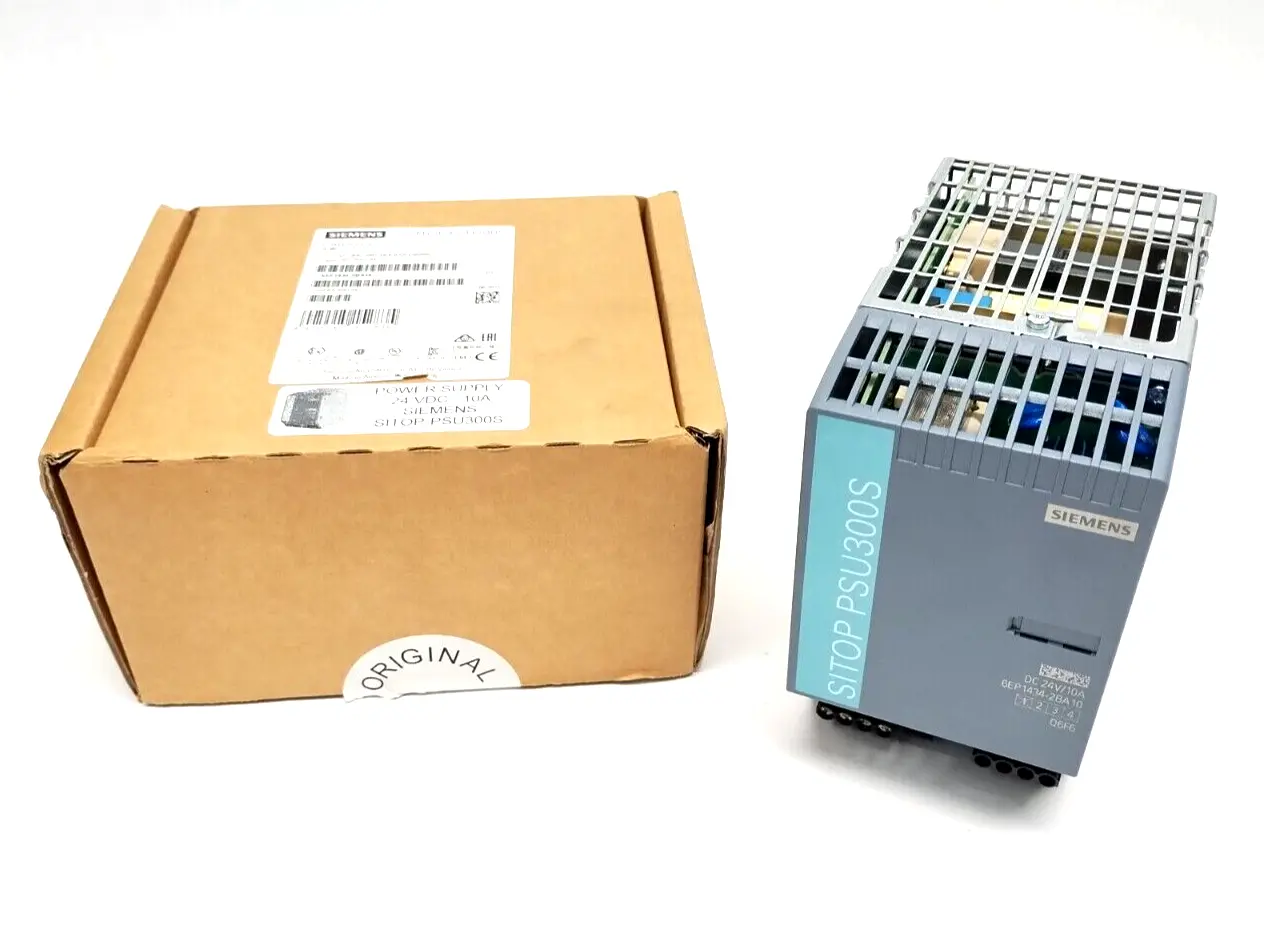 6EP1434-2BA10,1P 6EP1434-2BA10,SITOP PSU300S | Siemens 6EP1434-2BA10 SITOP PSU300S 10A Stabilized Power Supply 400-500VAC 24VDC - New Other