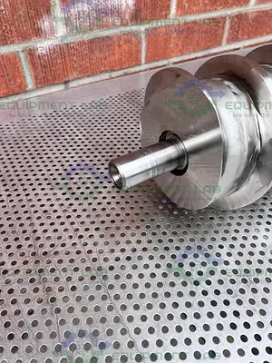 Stainless Steel  53" x 41 x 6" Meat Grinder Head Shaft Screw