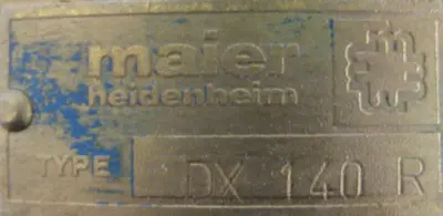 USED MAIER DX-140-R ROTARY UNION DX140R