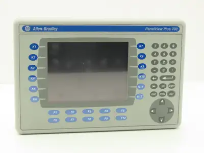 Allen Bradley 2711P-B7C4A8 PanelView Plus 700 Graphic Touch Terminal 2711P-RDB7C