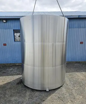 Unused 6000 Gallon Tank, 304 Stainless Steel